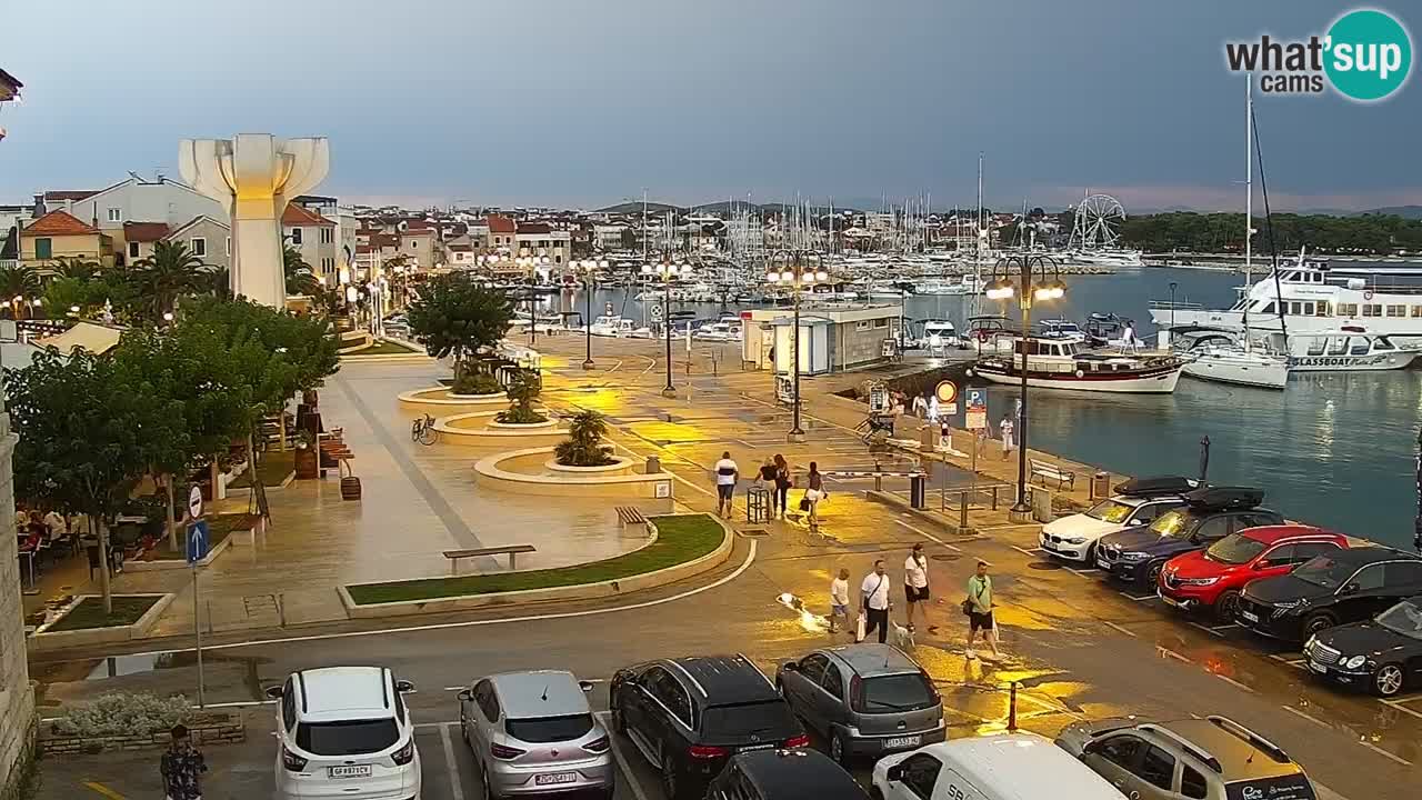Vodice livecam – marina e il lungomare
