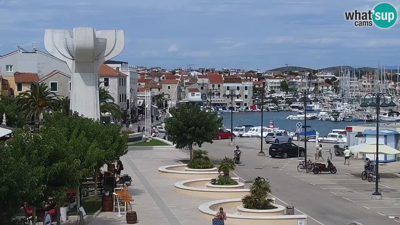 Vodice livecam – marina e il lungomare