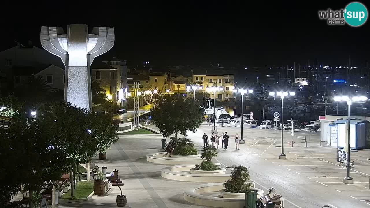Vodice livecam – marina e il lungomare
