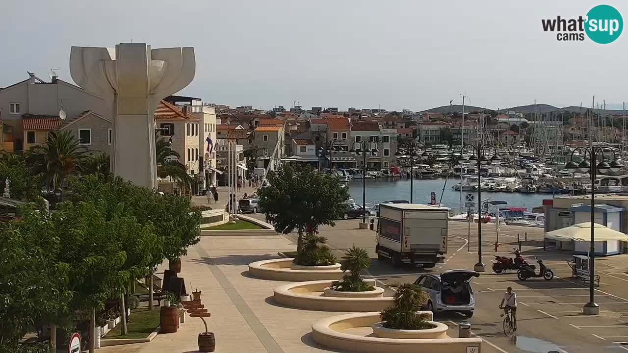 Vodice livecam – marina e il lungomare