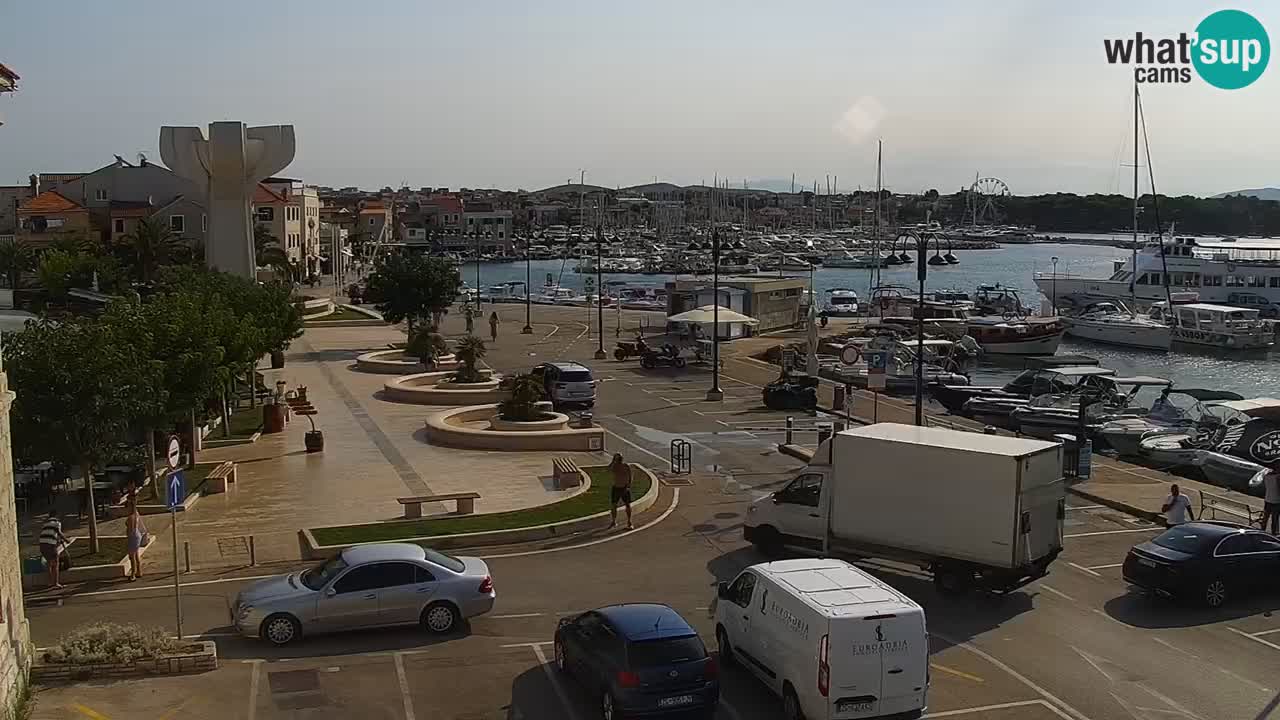 Vodice livecam – marina e il lungomare