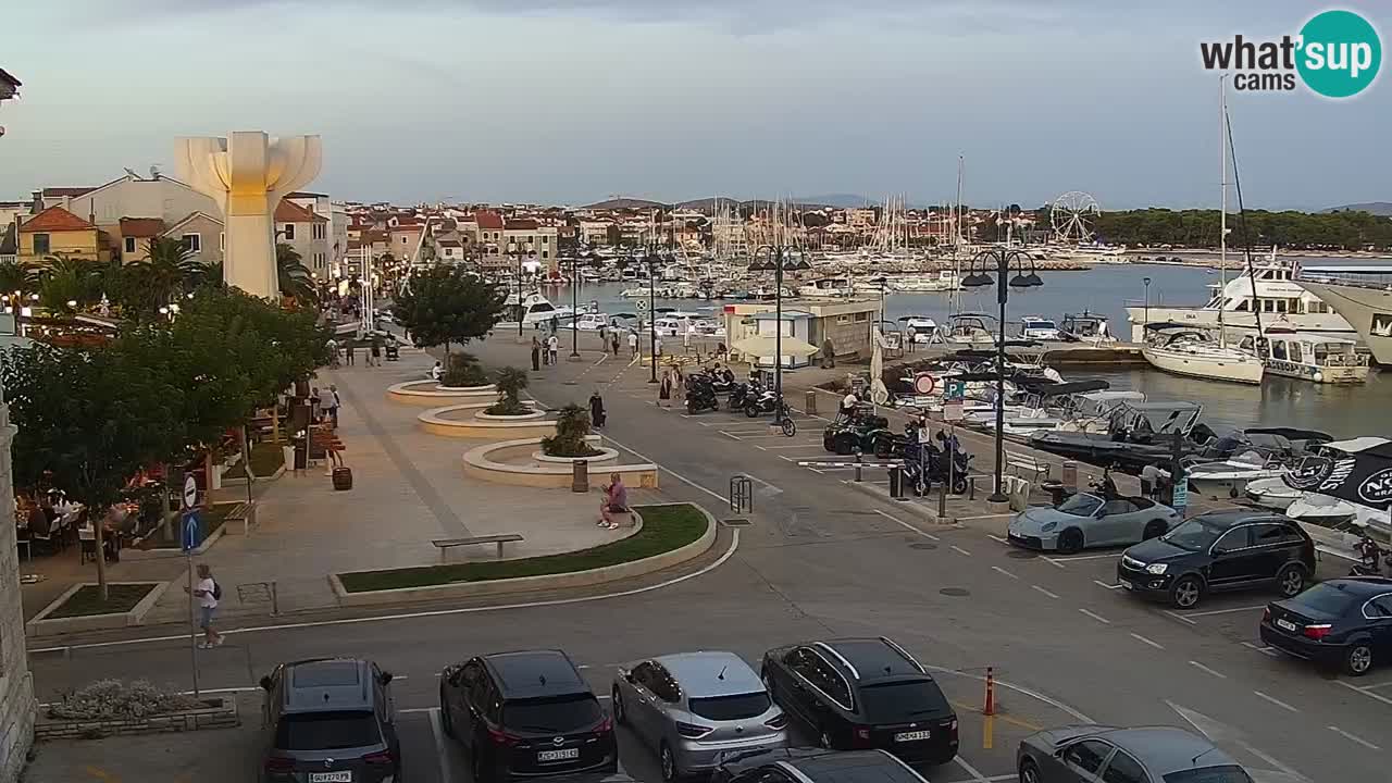 Vodice livecam – marina e il lungomare