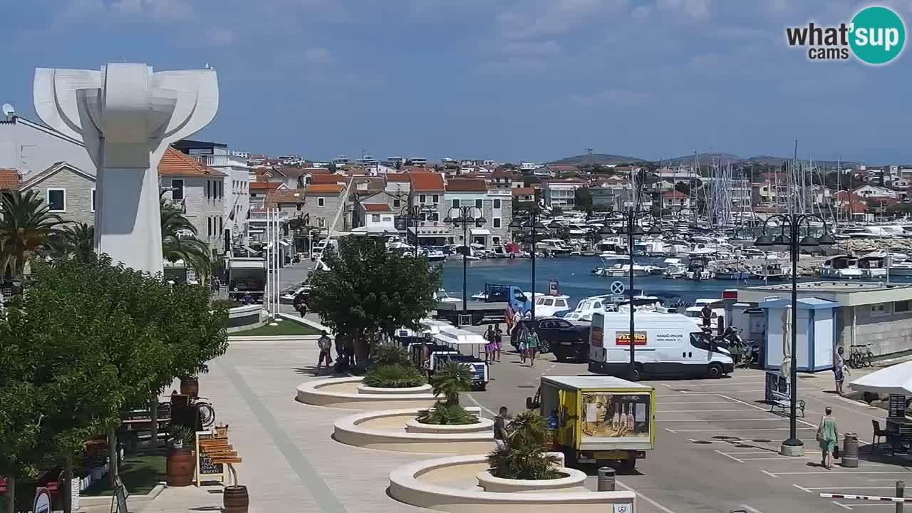Vodice livecam – marina e il lungomare
