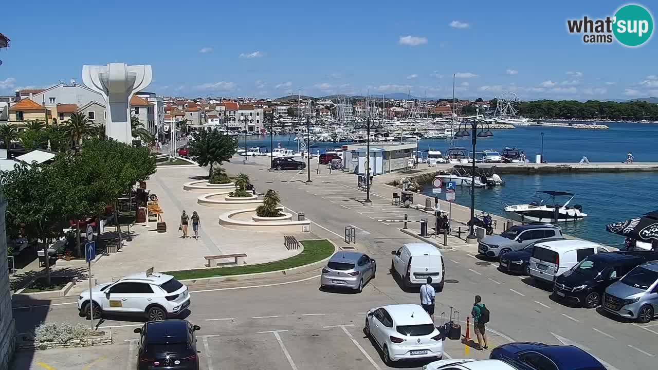 Vodice livecam – marina e il lungomare