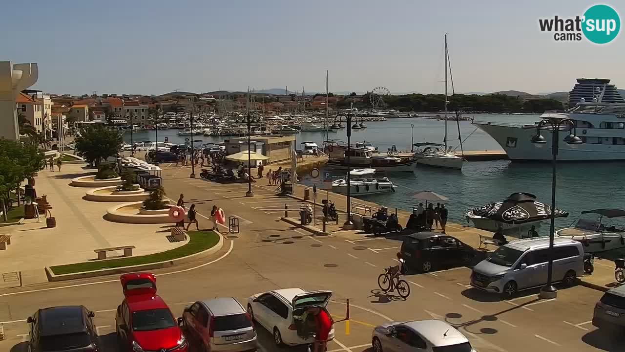 Vodice livecam – marina e il lungomare