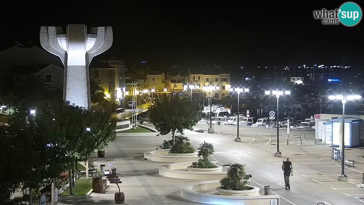 Vodice webcam – marina i meer