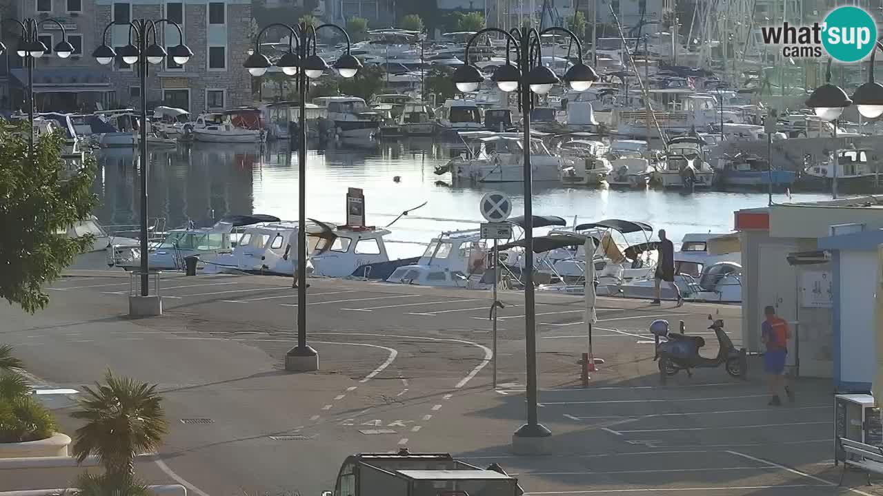 Vodice livecam – marina e il lungomare