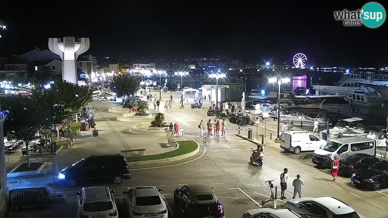 Vodice webcam – marina i meer