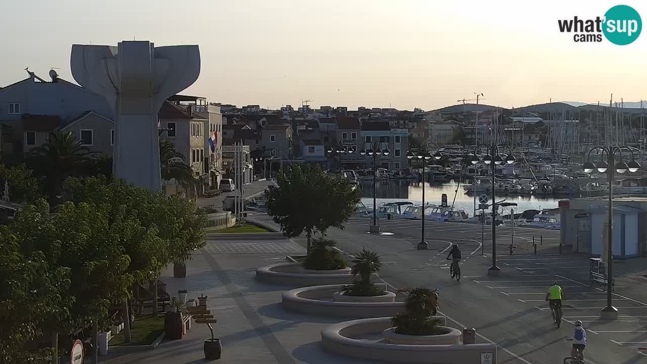 Vodice livecam – marina e il lungomare