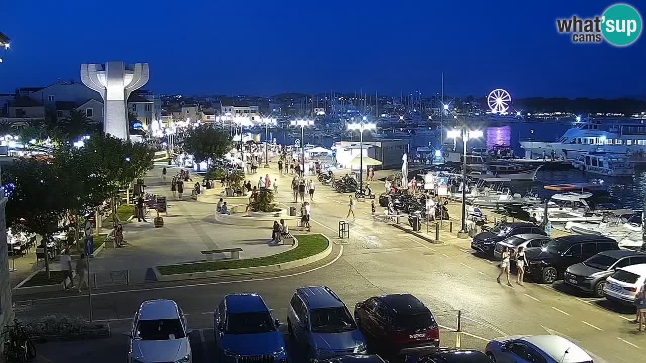 Vodice webcam – marina i meer