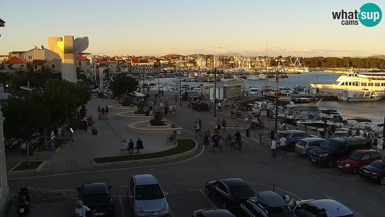 Vodice webcam – marina i meer