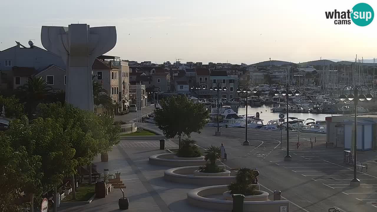 Vodice livecam – marina e il lungomare