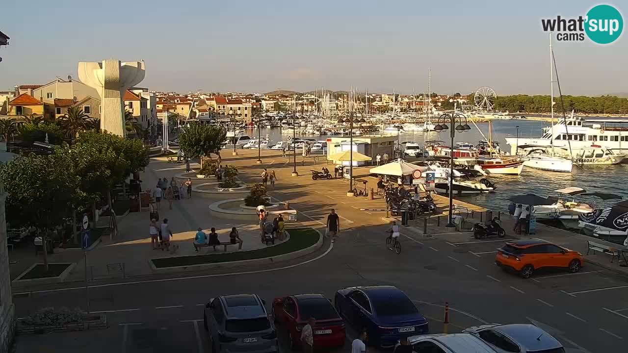 Vodice webcam live – front de mer
