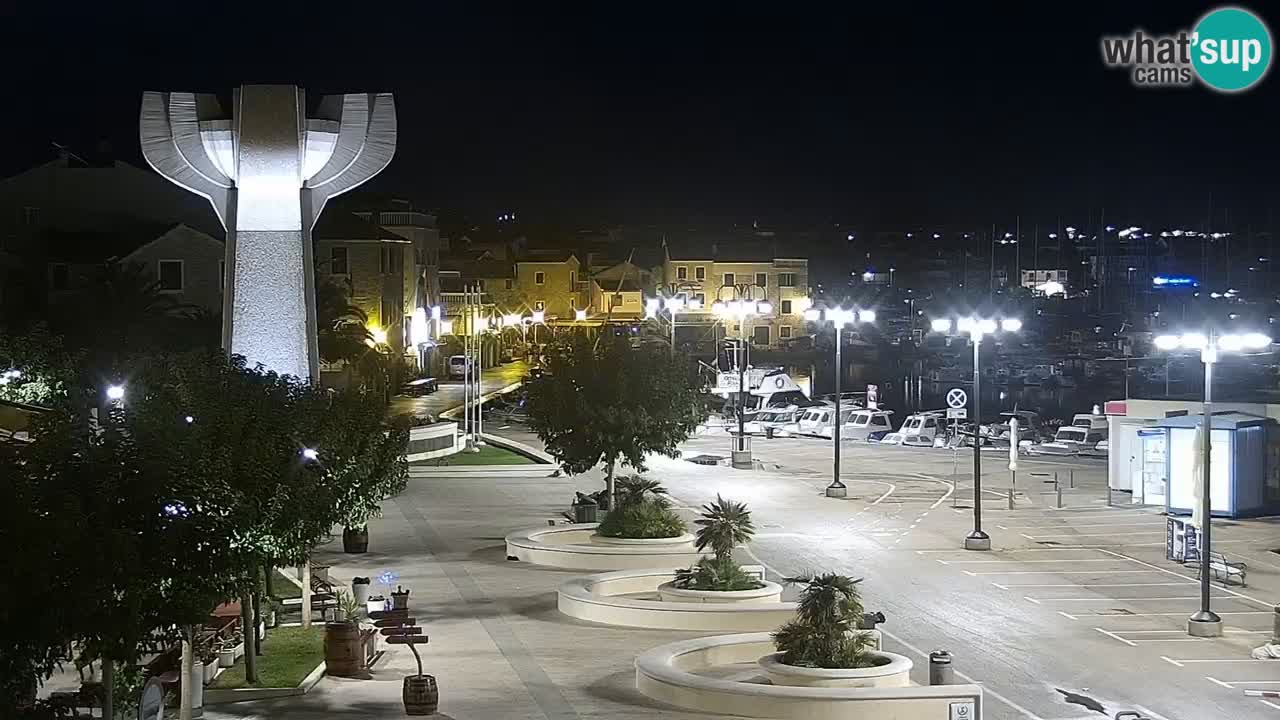 Vodice livecam – marina e il lungomare