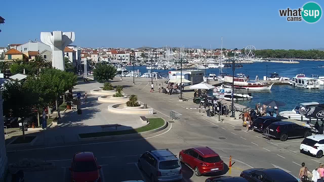 Vodice livecam – marina e il lungomare
