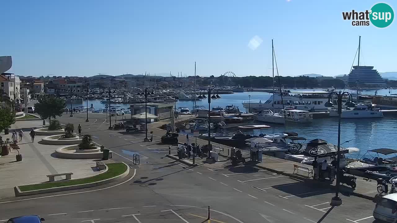 Vodice webcam – marina i meer