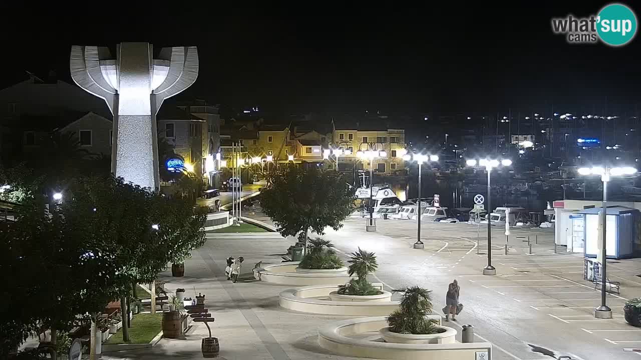 Vodice livecam – marina e il lungomare