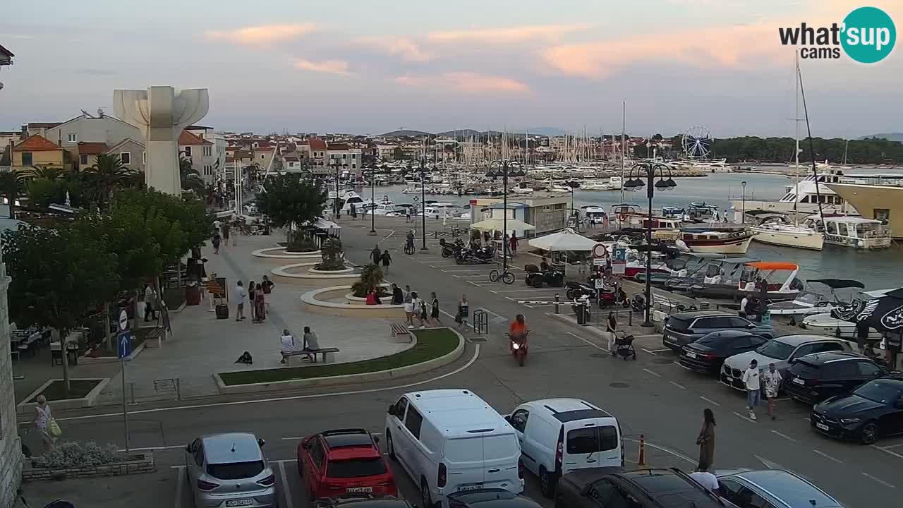 Vodice webcam – marina i meer