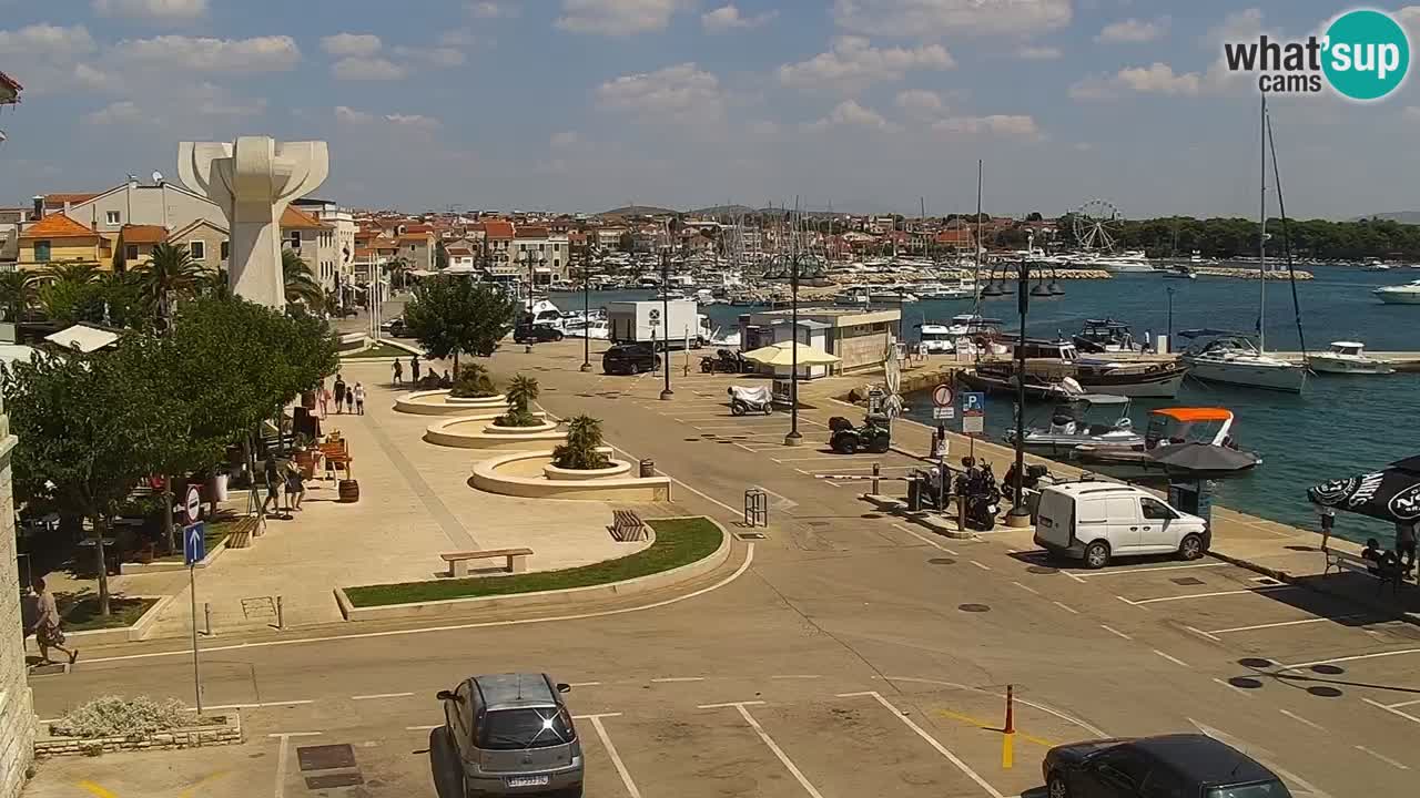 Vodice webcam – marina i meer