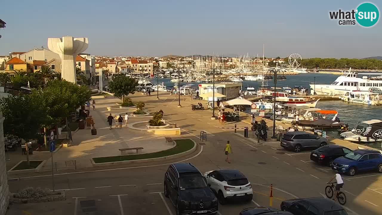 Vodice livecam – marina e il lungomare