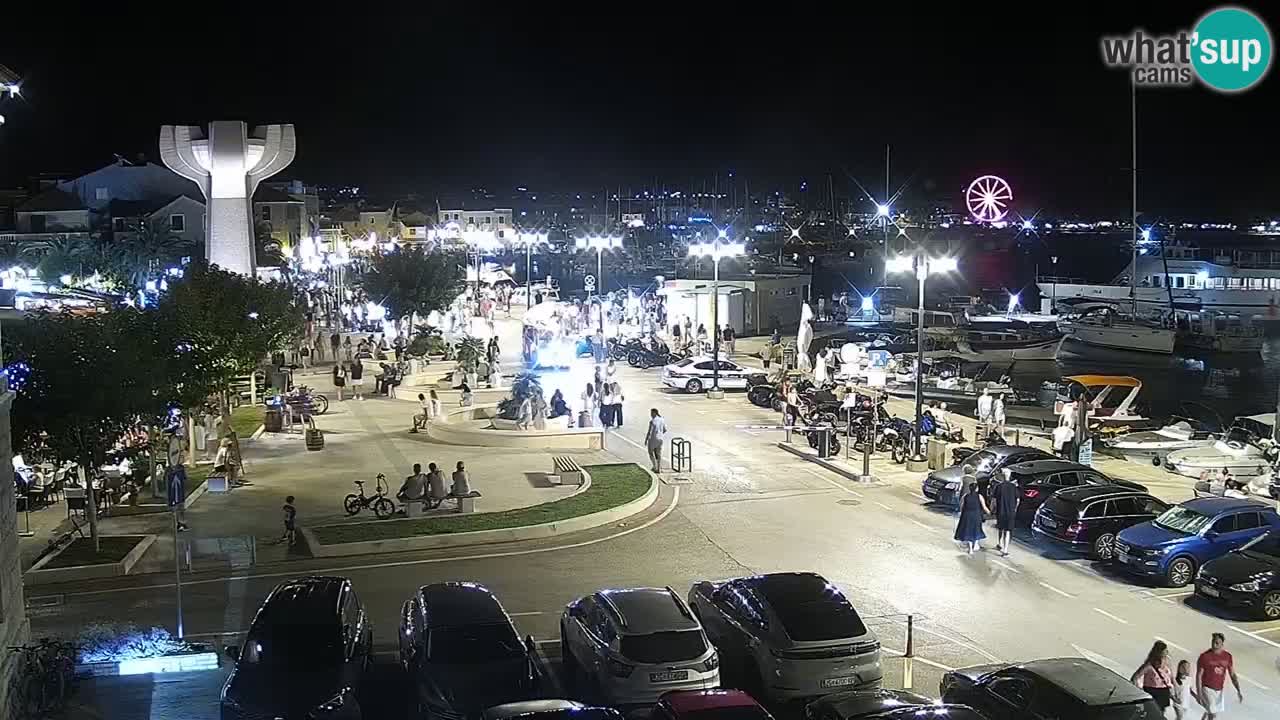 Vodice livecam – marina e il lungomare