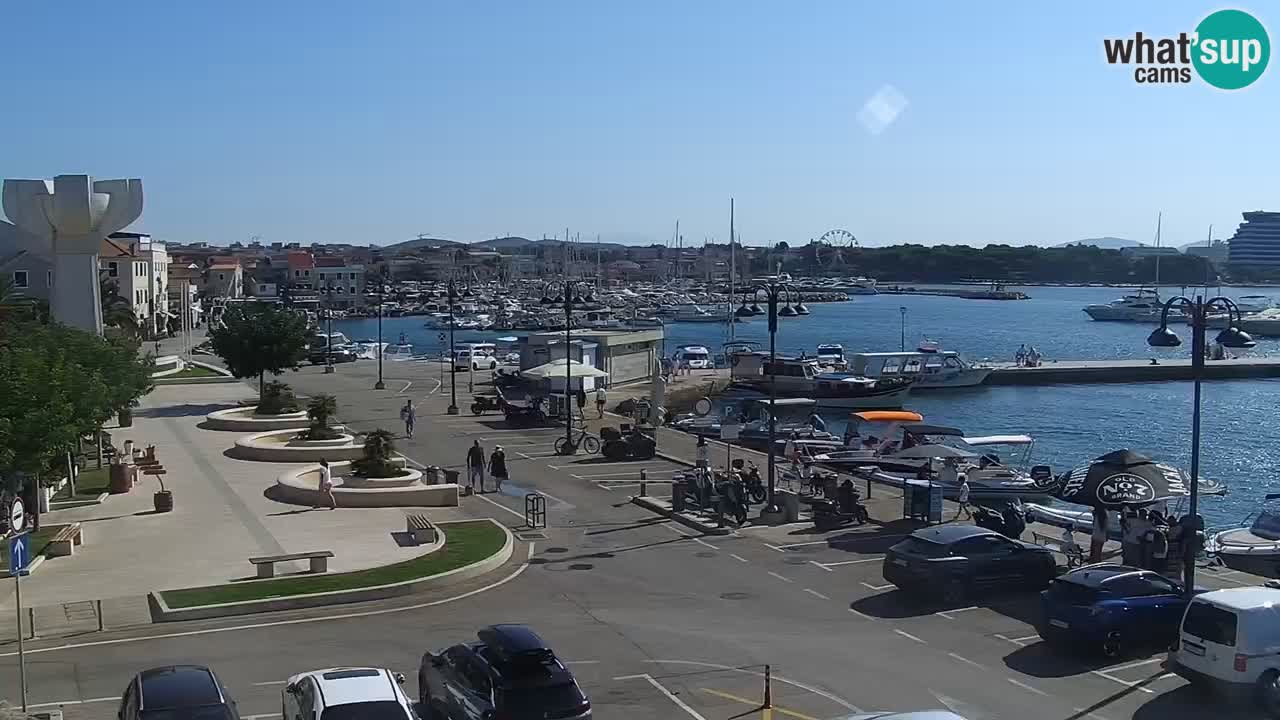 Vodice webcam live – front de mer