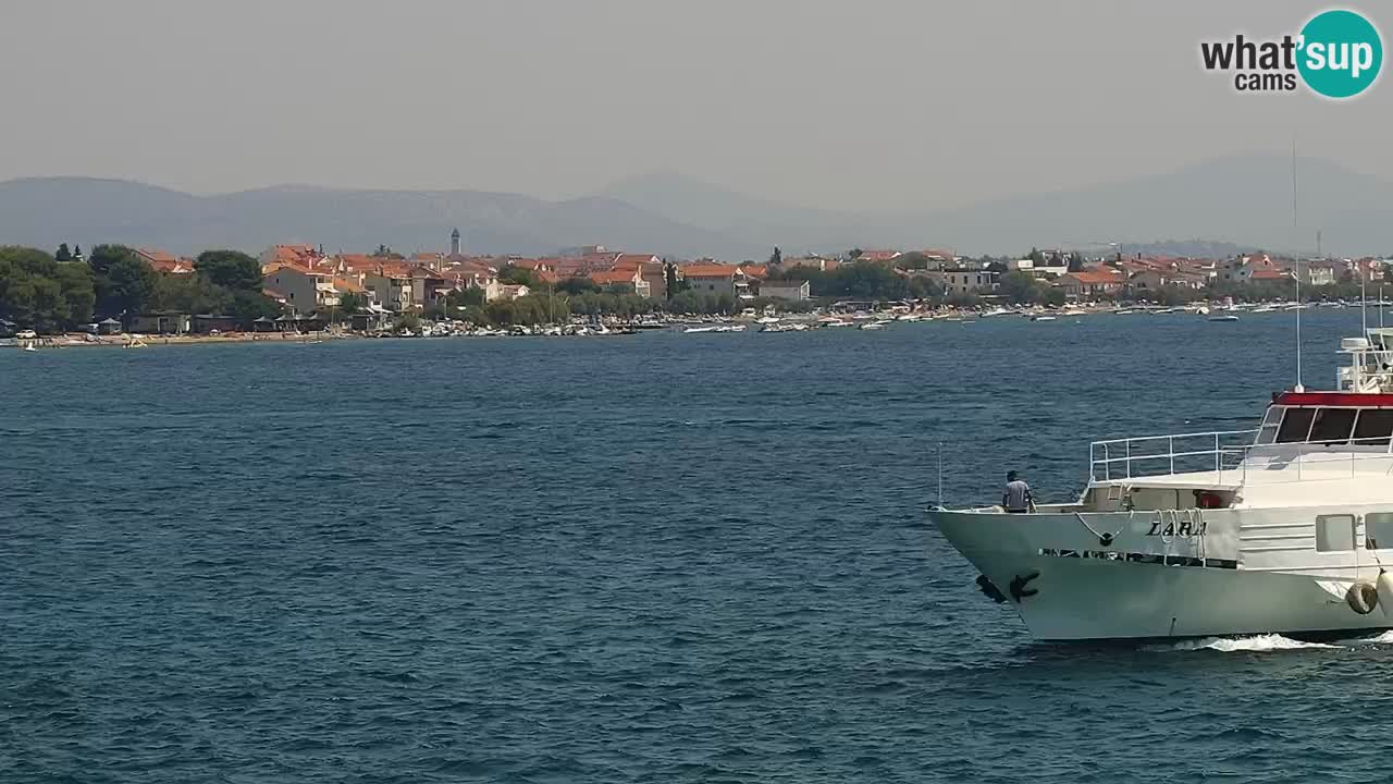 Vodice spletna kamera – marina in riva
