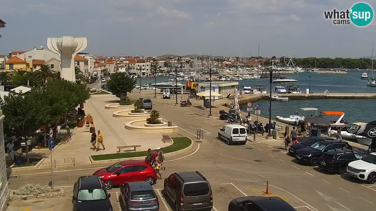 Vodice livecam – marina e il lungomare