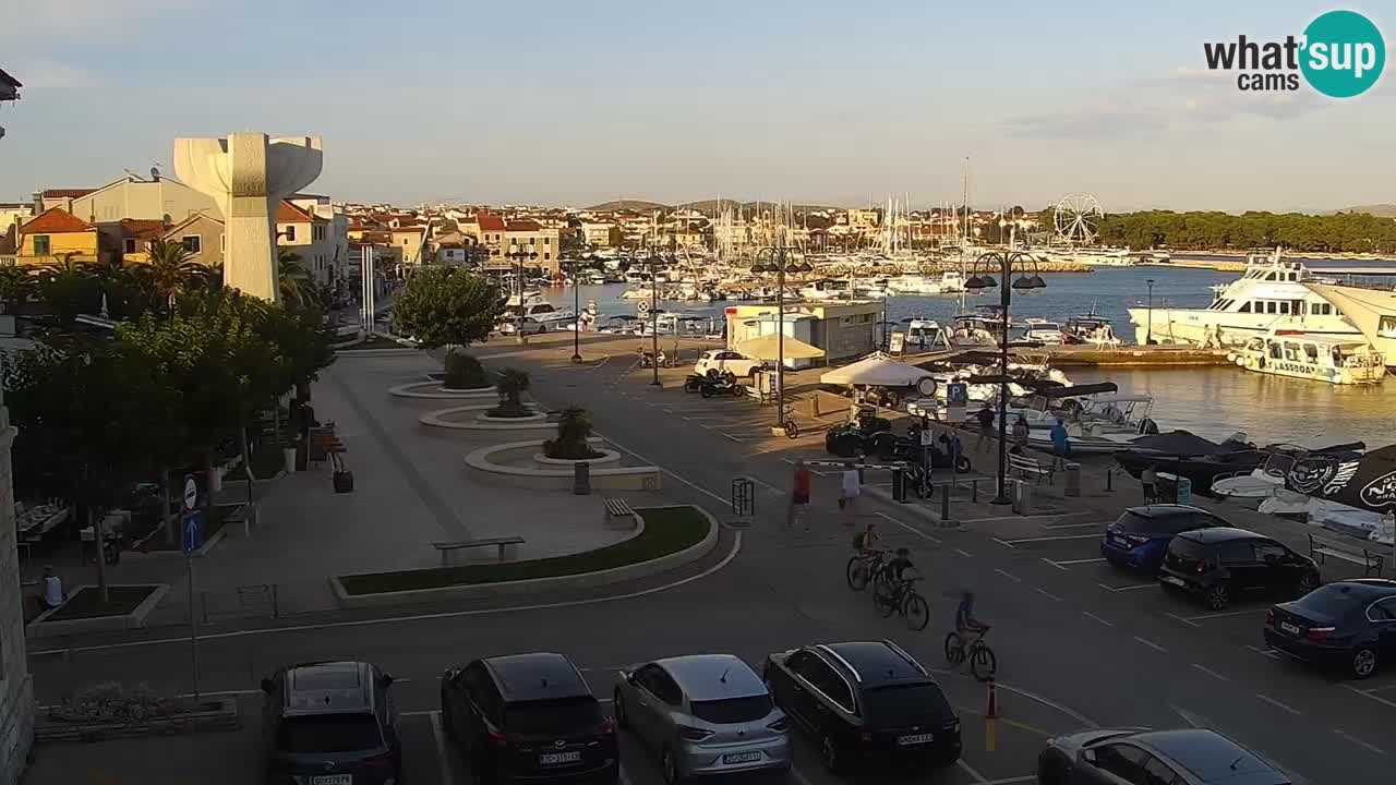 Vodice webcam live – front de mer