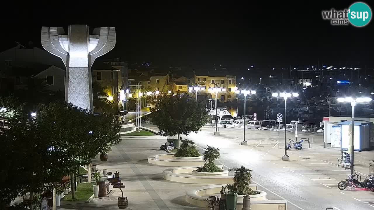 Vodice livecam – marina e il lungomare
