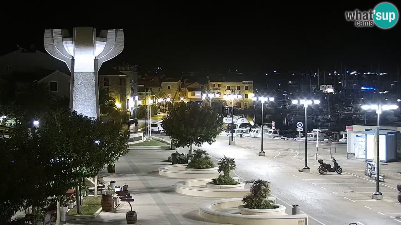 Vodice livecam – marina e il lungomare