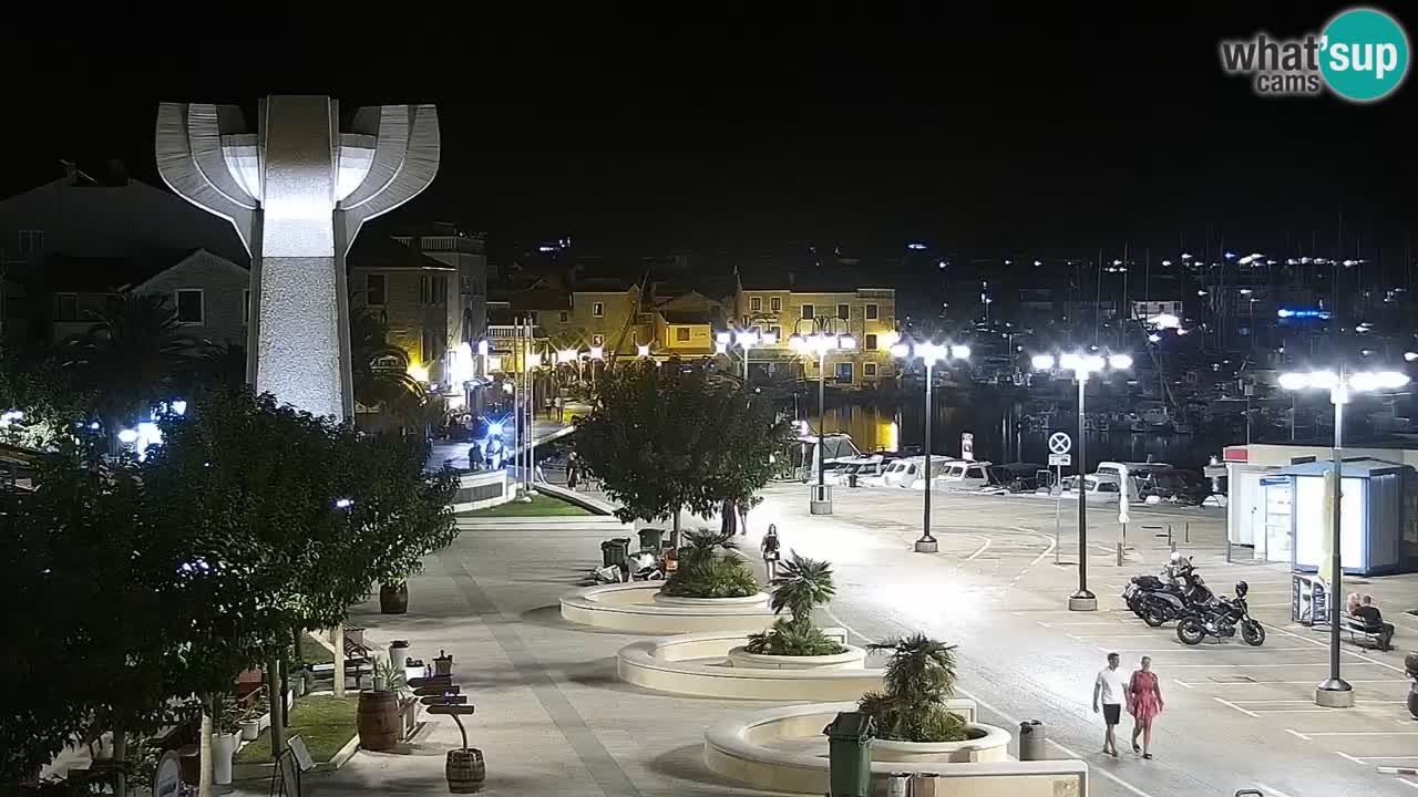 Vodice webcam – marina i meer