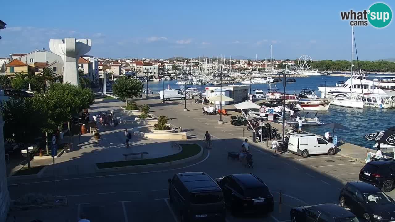 Vodice livecam – marina e il lungomare