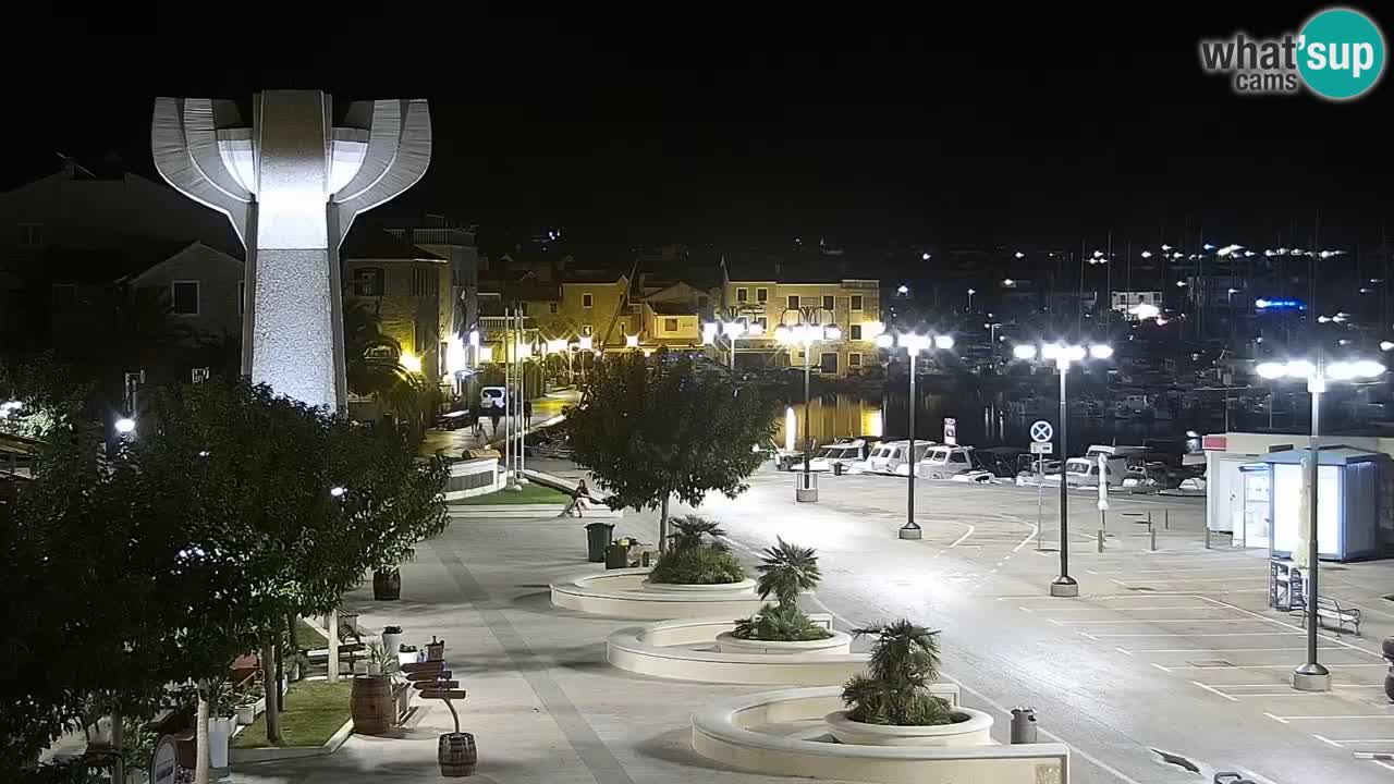 Vodice livecam – marina e il lungomare