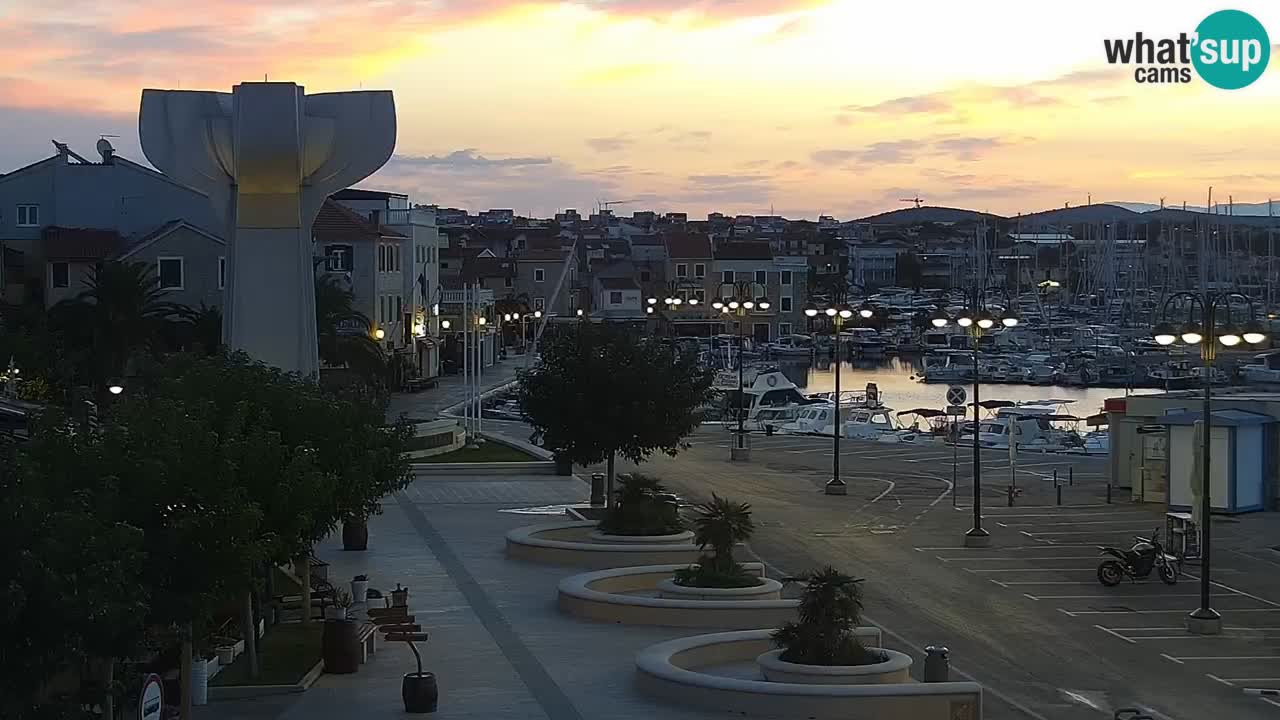 Vodice livecam – marina e il lungomare