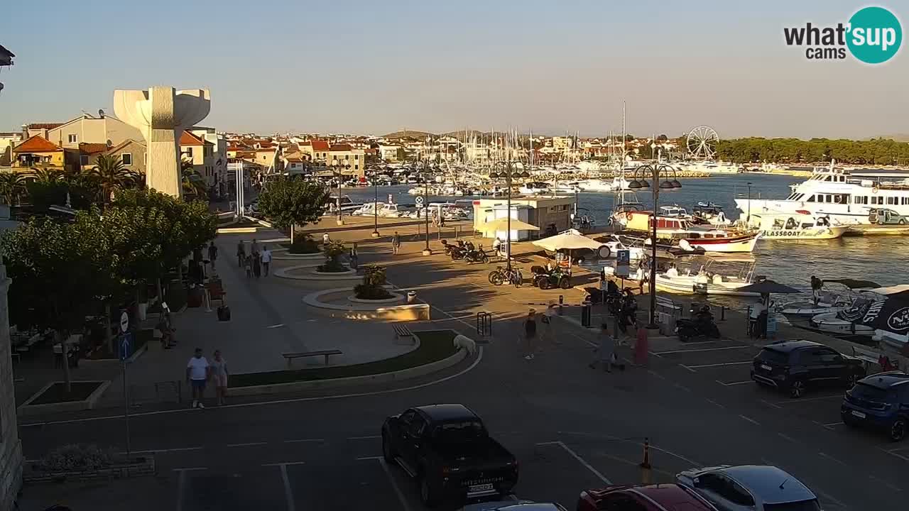 Vodice webcam live – front de mer