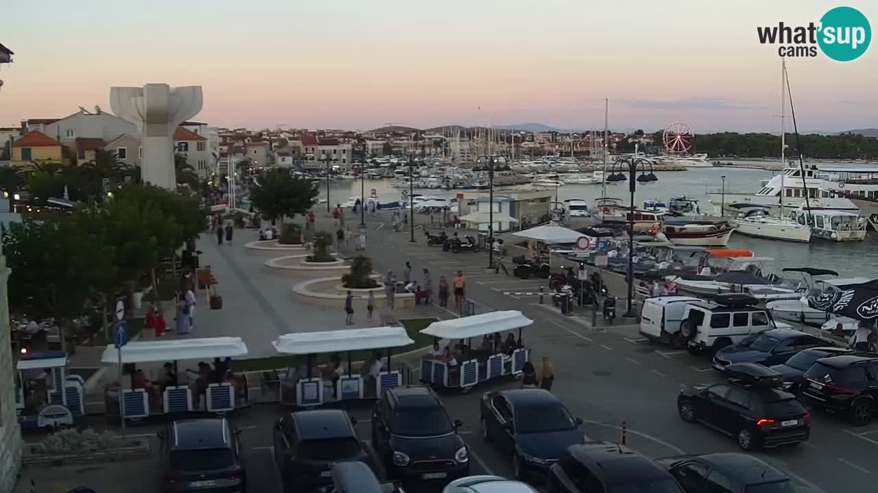 Vodice webcam – marina i meer