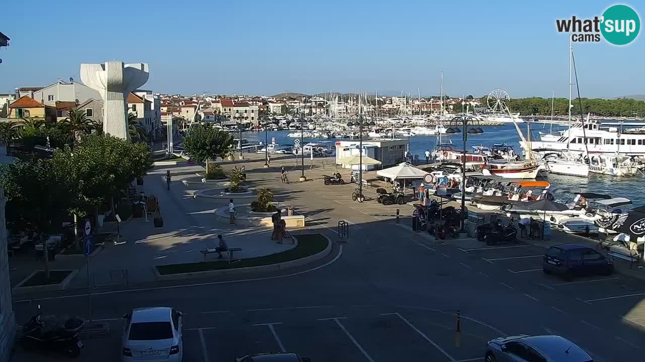 Vodice livecam – marina e il lungomare