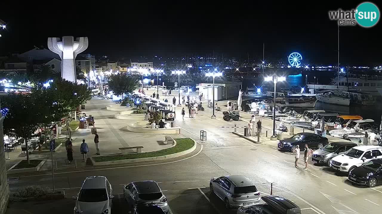 Vodice livecam – marina e il lungomare