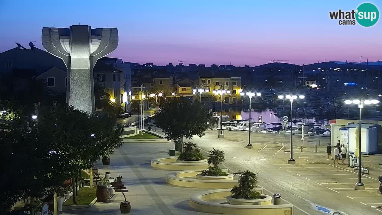 Vodice livecam – marina e il lungomare