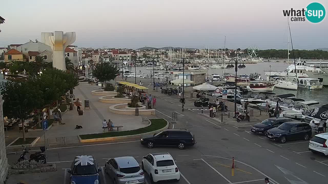 Vodice webcam live – front de mer