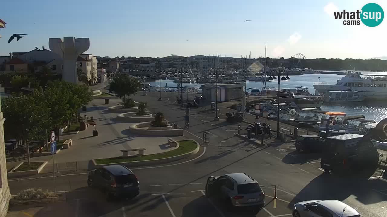 Vodice webcam live – front de mer