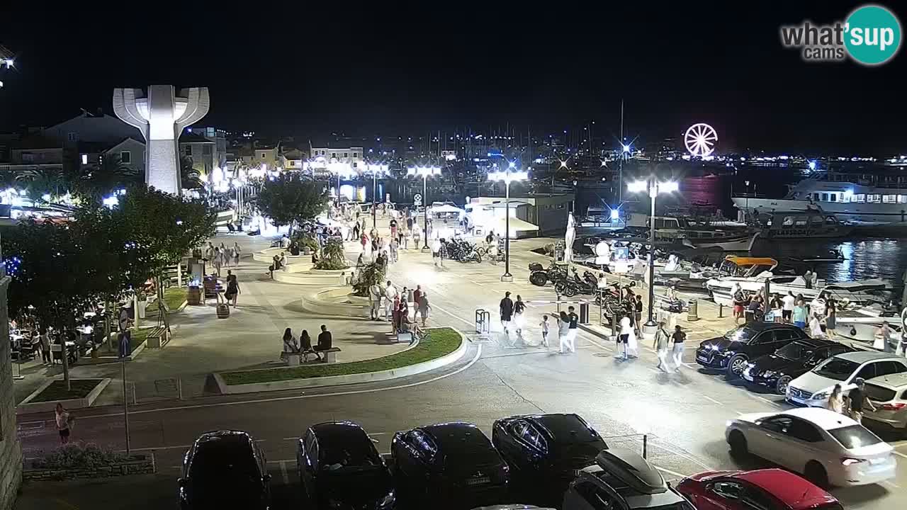 Vodice livecam – marina e il lungomare