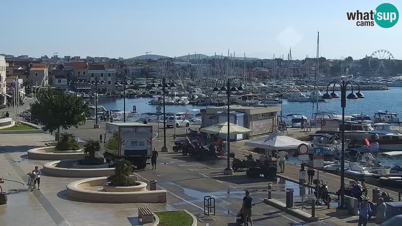 Vodice livecam – marina e il lungomare