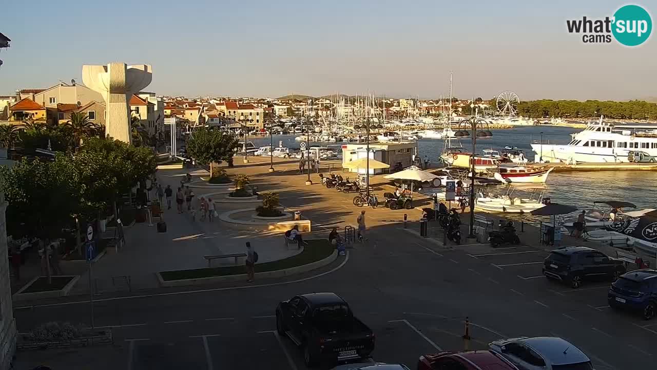 Vodice webcam – marina i meer