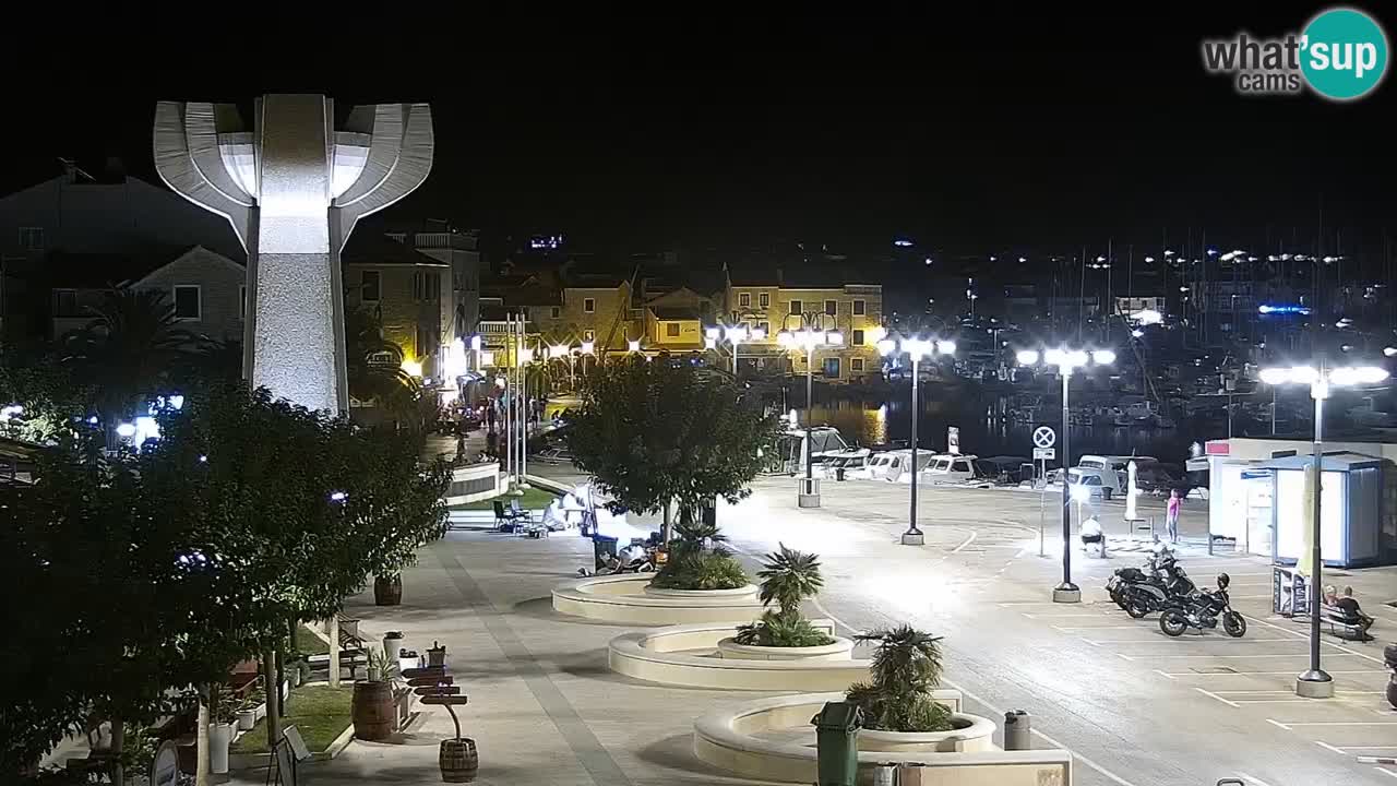 Vodice webcam – marina i meer