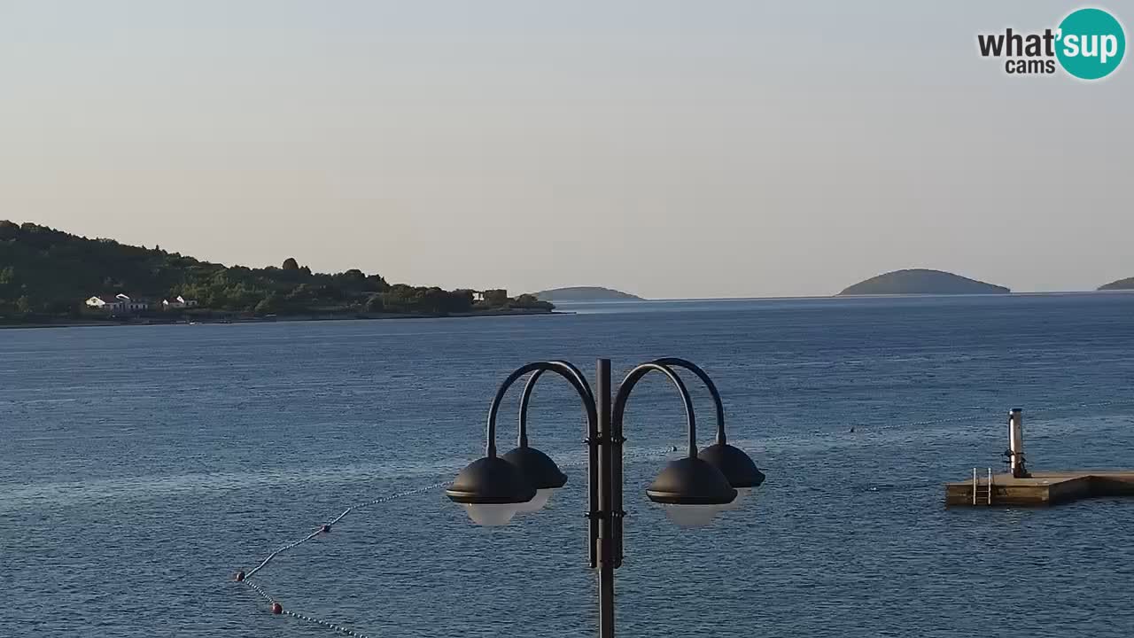 Vodice Live webcam – marina and  seafront