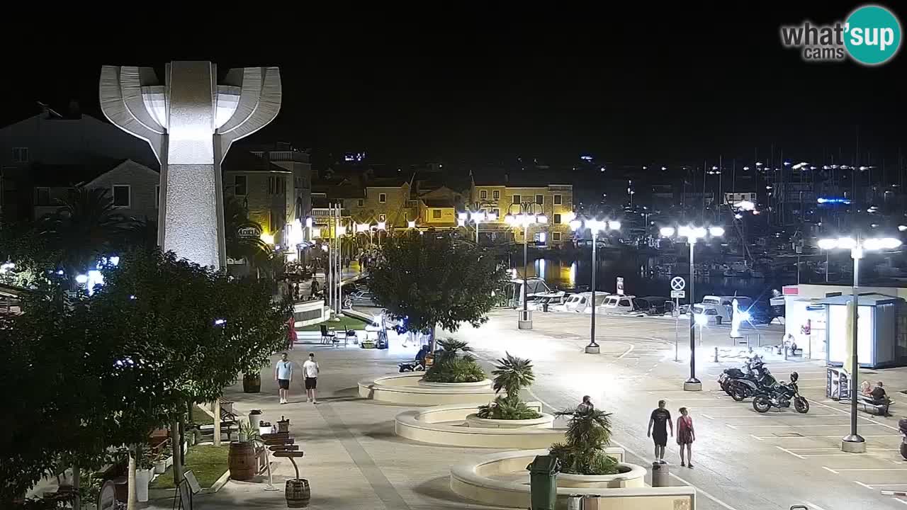 Vodice livecam – marina e il lungomare