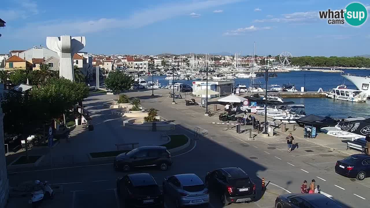 Vodice webcam – marina i meer