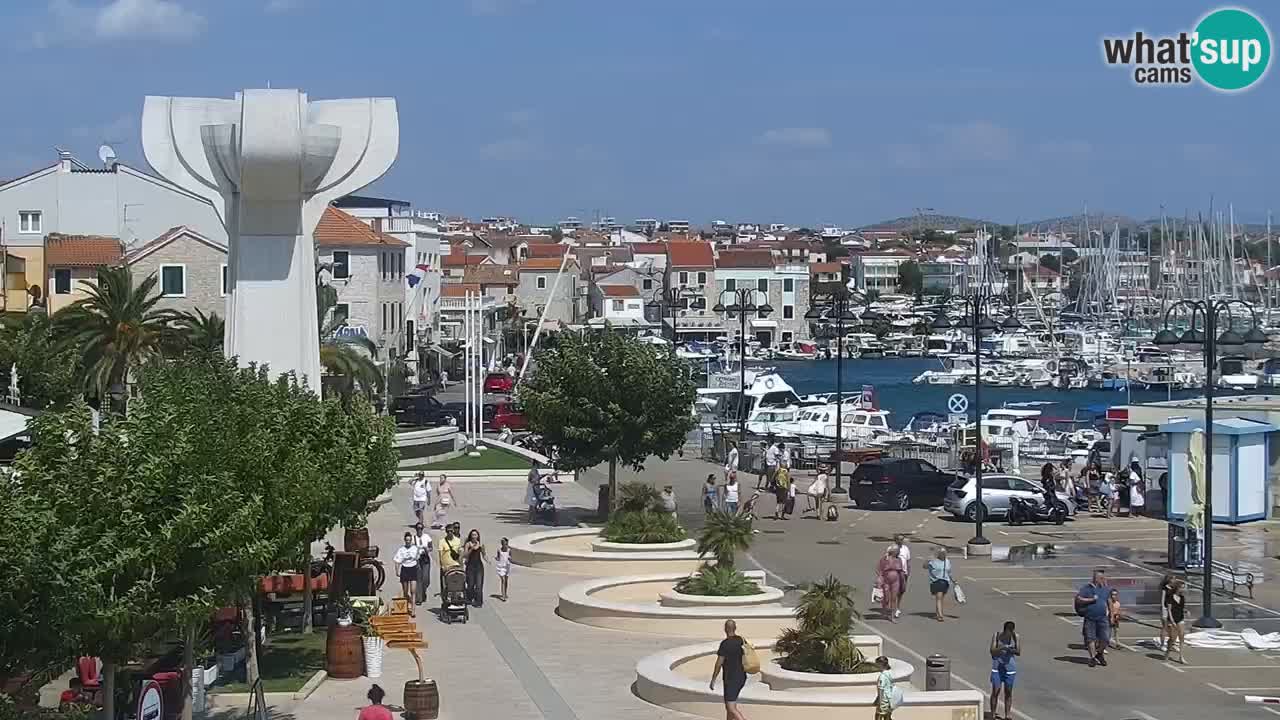 Vodice webcam – marina i meer